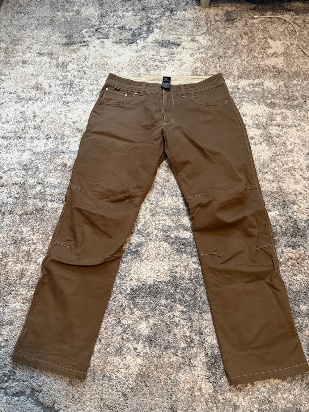 Kuhl Men's Straight Carpenter Jeans in Brown